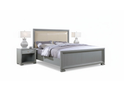 Design beds luxury double hotel beds bedroom wood new 180x200 cm