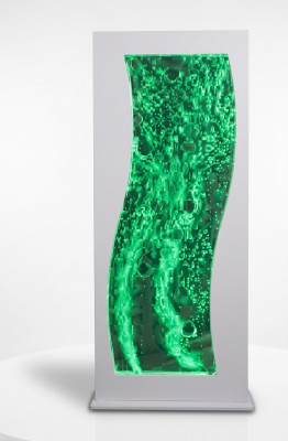 Water column, water wall, waterfall, LED partition, luxury design, furnishings, metal