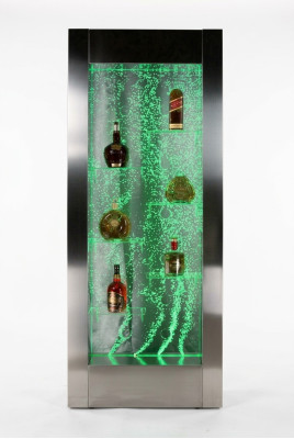 Led bar designer shelves water wall bar counter shelf furniture water walls