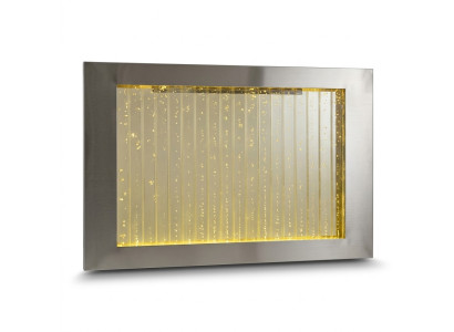 LED water wall design, water columns waterfall picture wall aquarium