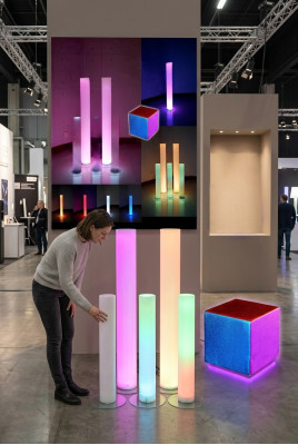 LED Cube Children's Toy Learning Cube Color-Learning Light Cube Decoration Deco