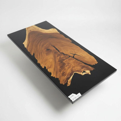 Epoxy Resin Dining Table River Table Solid Wood Tables 160x81 River Table New