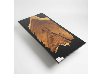 Epoxy Resin Dining Table River Table Solid Wood Tables 160x81 River Table New