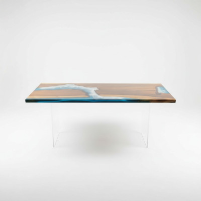 Tables Dining Table Design Table Modern Ocean River Decor Furniture 181x81 Epoxy