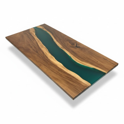 Conference Table Dining Table River Table Solid 231x110 Epoxy Resin Tables