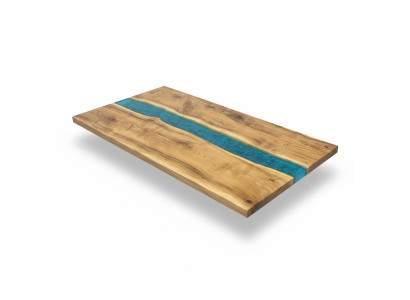Real Wood Waterfall Table Epoxy Resin Tables Dining Table Epoxy Solid
