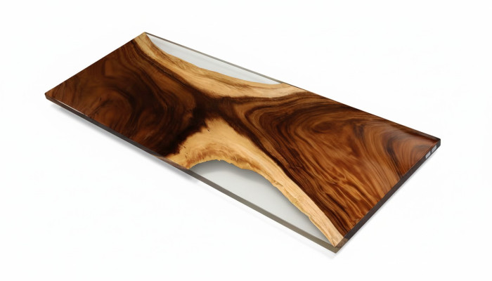 Dining Table Sea Water River Real Wood River Table 180x80 Tables Epoxy Resin New