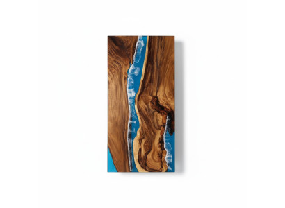 Dining Table Epoxy Resin Solid Tables 220x90 River Table Real Wood
