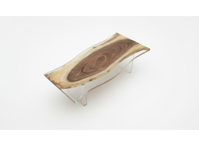 Dining table Sea Water River Real Wood River Table 220x90 Tables