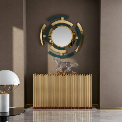Console sideboard dresser wall hallway table modern console table
