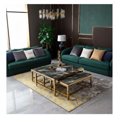 Coffee table side table designer living room table tables 3-piece new