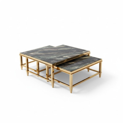 Coffee table side table designer living room table tables 3-piece new