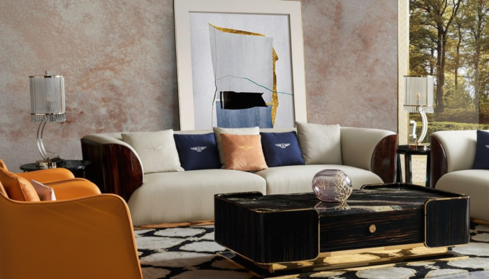 Leather sofa designer couch upholstered sofa couches four-seater furniture living room wood