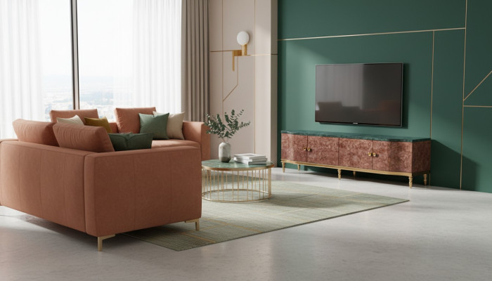 Designer dresser cabinet sideboard modern style decor living room dressers