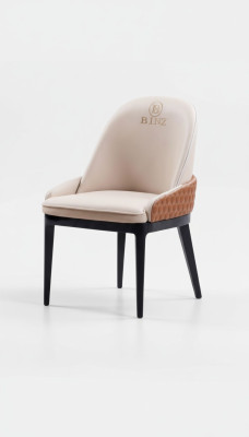 Armchair Chair 1x Dining Room Lounge Seating Upholstered Chair New Leather Television