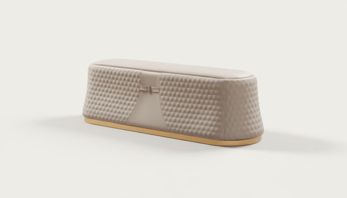 Designer stool footstool side stool ottoman chaise longue bench