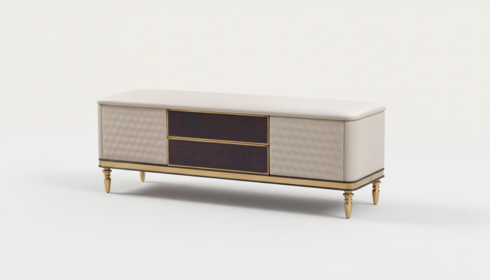 Design stool bench luxury pouf footstool furniture upholstered stool seat stool