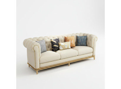 Three-seater couch upholstery design sofa 3-seater seat sofas room white luxury couches