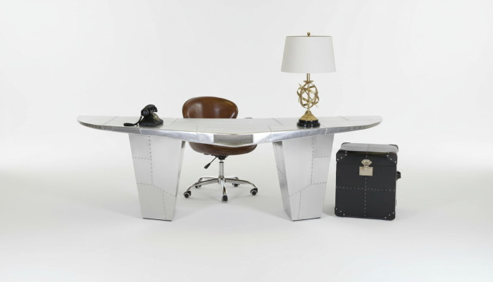 Desk computer table office table aluminum tables aviator study room