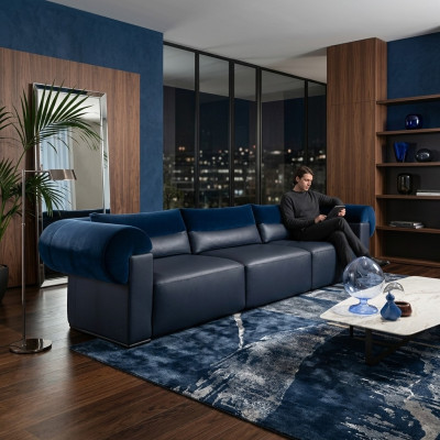 Big sofa couch 4-seater four couches upholstered seat sofas couches leather four-seater