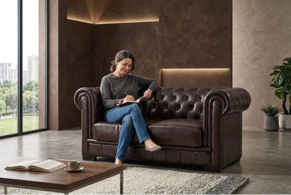 Design two-seater lounge furniture 2-seater sofa couch upholstered club couches sofas