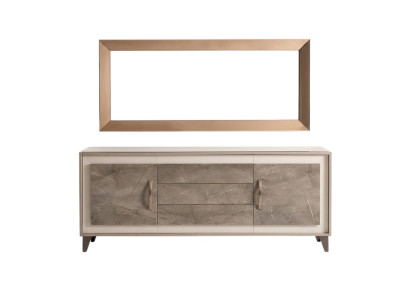 Sideboard Cabinet Wood Buffet Display Cabinet Luxury Wardrobe Furniture Set arredoclassic