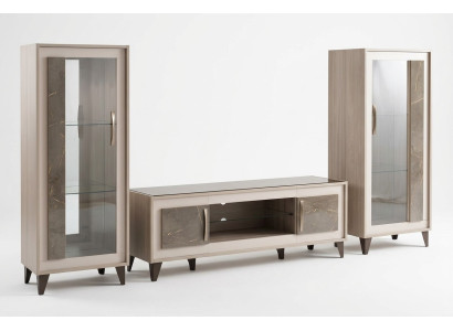 Designer TV cabinet sideboard side lowboard cupboard living room shelf luxury