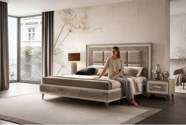Bed Pillow Luxury Double Hotel Beds 180x200 marital Bedroom arredoclassic