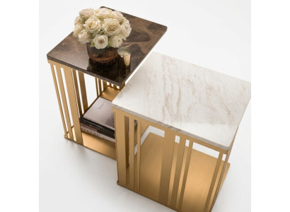 Living room coffee table elegant luxury design side tables table arredoclassic