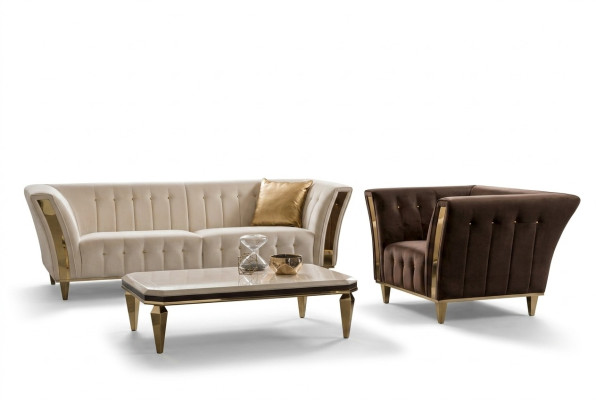 Modern sofa set 3+1 seater sofa couch upholstered suite sofas arredoclassic