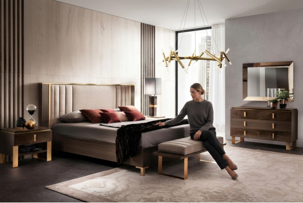 Bed Cushion Design Double Beds Hotel Bedroom 180x200cm arredoclassic