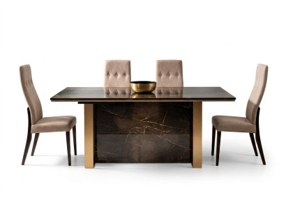Dining table set dining room living room ensemble wood design tables 200x100cm
