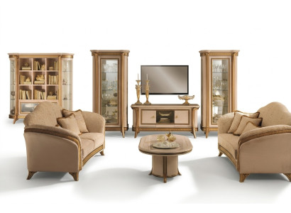 Italian furniture sofa set group classic seating arrangements 3+3 seater