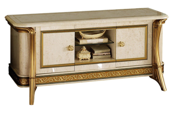 Classic chest of drawers, antique style, wood chest cabinet, sideboard, Italy