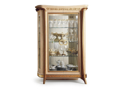 Design furniture wood classical style baroque showcase Italian furniture sideboard