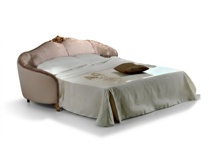 Sofa sleeper sofa designer 3-seater sofa with bed function couch textile sofa upholstery