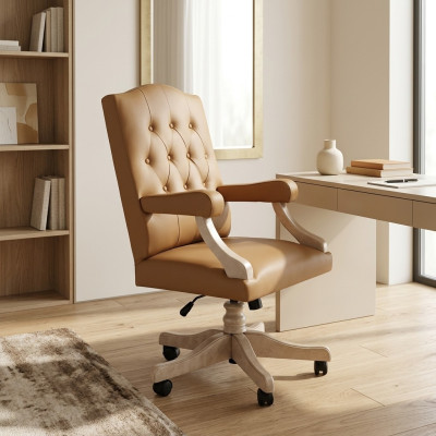 Luxury office chair upholstered chairs designer furniture office executive swivel