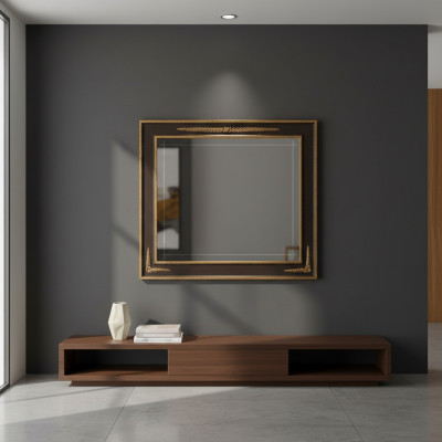 Classic designer mirror wall mirror rectangular mirror model arredoclassic