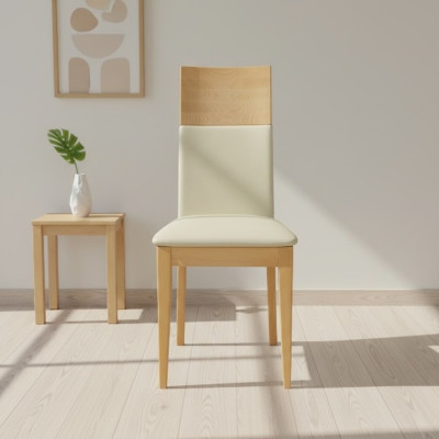 Chairs Chair Armchair Solid Wood Textile Wood Armchair Leather New Lounge Upholstery