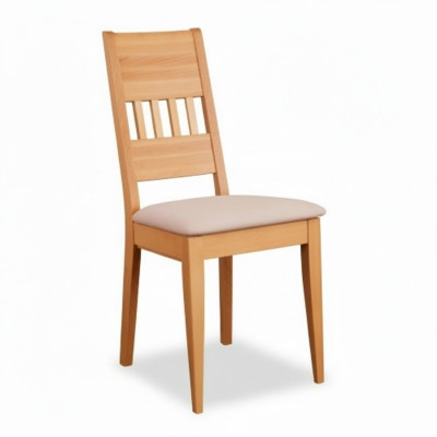 Chairs Chair Armchair Textile Solid Wood Leather Massive Armchair Upholstery Lounge