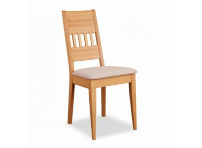 Chairs Chair Armchair Textile Solid Wood Leather Massive Armchair Upholstery Lounge
