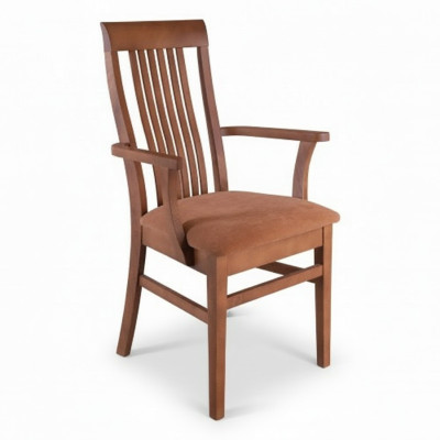 Chairs Chair Armchair Textile Solid Wood Leather Lounge Solid Armchair Upholstery