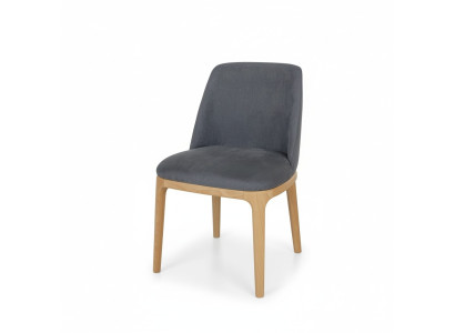 Designer chair, armchair, upholstered chairs, lounge, solid wood, textile, wood, armchair, new