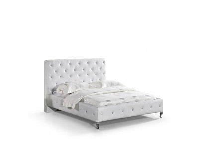 Chesterfield Bed Design Bedroom English Beds 140x200cm Textile Upholstery