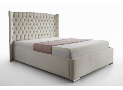 Chesterfield Bed Design Bedroom English Beds 180x200cm Textile Upholstery