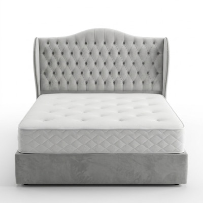 Chesterfield bed design bedroom English beds 180x200cm textile upholstery