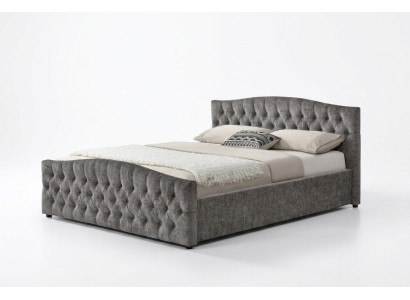 Chesterfield bed design bedroom English beds 180x200 fabric upholstery