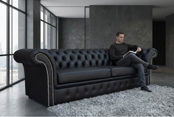 Elegant Chesterfield Sofa Designer Couch Upholstery Suite Decor Sofas