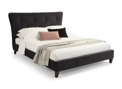 Chesterfield Hotel Double Leather Bed Bedroom Upholstered Luxury Beds 140x200cm