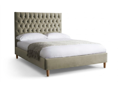 Chesterfield Design Upholstered English Black 140/160/180x200 Beds Double Bed